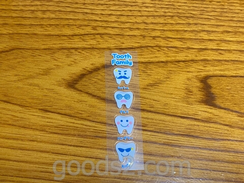 ミニマムこどもハピカセット付属のシール