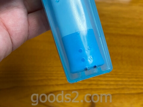 ミニマムこどもハピカセットの下の方の空気穴