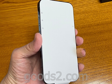 iPhone 12 Proのディスプレイシート