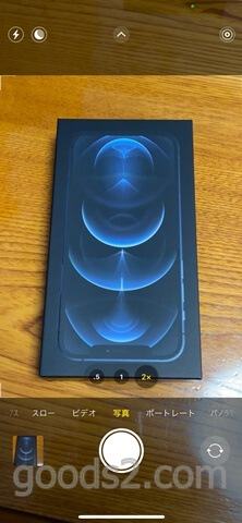 iPhone 12 Proのカメラ撮影時