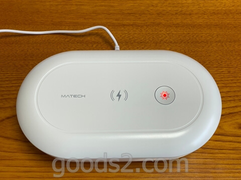 MATECH AirCase UV除菌ケース 赤色