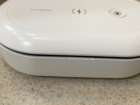 MATECH AirCase UV除菌ケース がしまらない